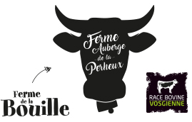 Ferme Auberge de La Perheux en partenariat avec la Ferme de la Bouille et la Race Bovinne Vosgienne